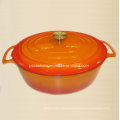 Popular Design Cast Iron Casserole Factory Dia 23cm